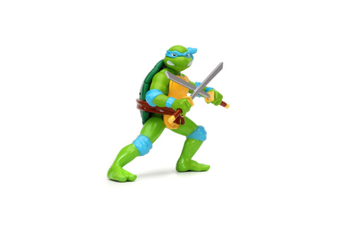 Jada Toys Leonardo & 1962 VW Bus - Teenage Mutant Ninja Turtles - 1/24 Diecast Collectible Model