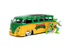 Jada Toys Leonardo & 1962 VW Bus - Teenage Mutant Ninja Turtles - 1/24 Diecast Collectible Model