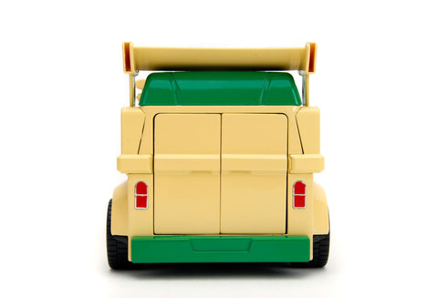 Jada Toys Donatello & Party Wagon - Teenage Mutant Ninja Turtles- 1/24 Diecast Collectible Model