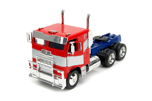 Jada Toys Big Rig T7 Optimus Prime - Transformers - 1/24 Diecast Collectible Model