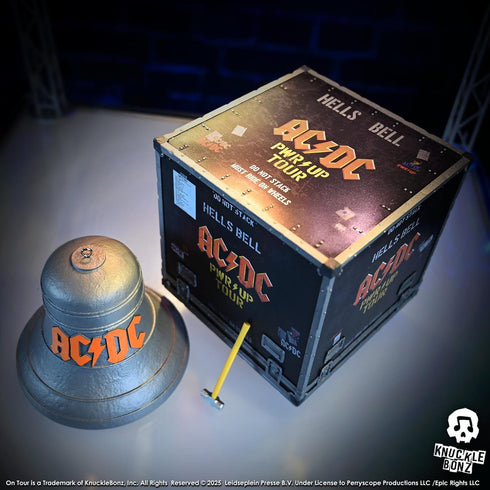 Knucklebonz AC/DC PWR UP Tour Rock Ikonz On Tour Hell's Bell Statue
