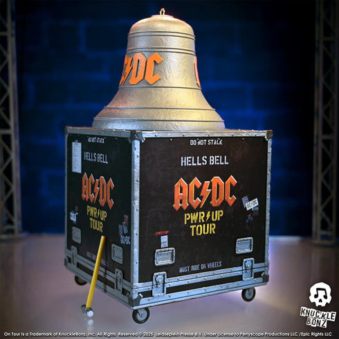 Knucklebonz AC/DC PWR UP Tour Rock Ikonz On Tour Hell's Bell Statue