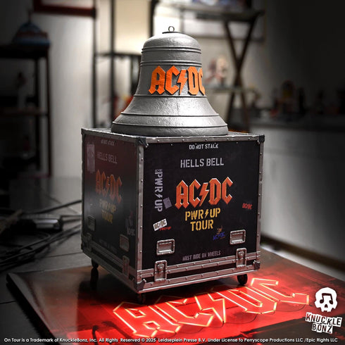 Knucklebonz AC/DC PWR UP Tour Rock Ikonz On Tour Hell's Bell Statue