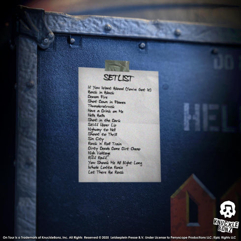 Knucklebonz AC/DC PWR UP Tour Rock Ikonz On Tour Hell's Bell Statue