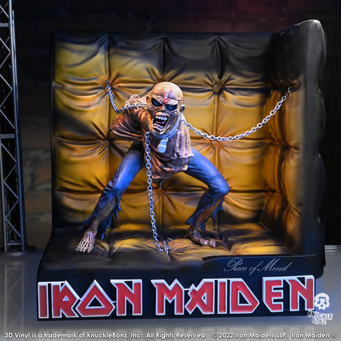 Knucklebonz Iron Maiden Piece of Mind 3D Vinyl Statue