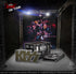 Knucklebonz Kiss Alive! Tour Rock Ikonz On Tour Road Case Statue + Stage Backdrop Set