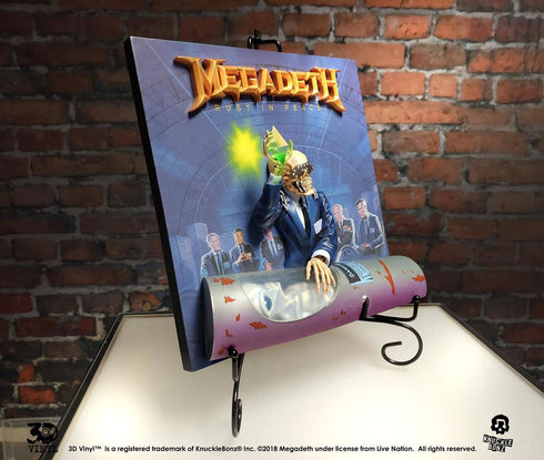 Knucklebonz Megadeth Rust In Peace 3D Vinyl Statue