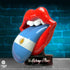 Knucklebonz Rolling Stones Licks (Argentina Version) 3D Vinyl Statue