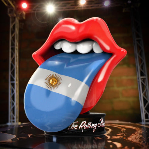 Knucklebonz Rolling Stones Licks (Argentina Version) 3D Vinyl Statue
