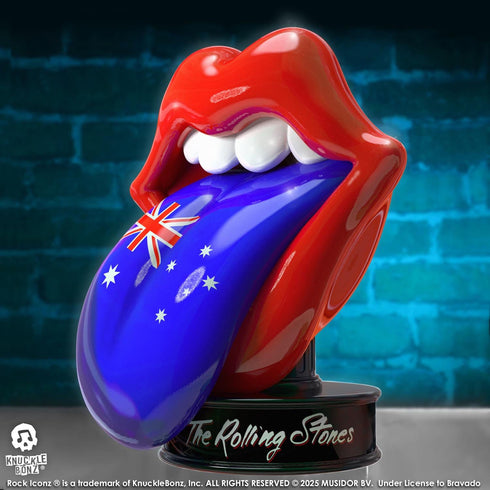 Knucklebonz Rolling Stones Licks (Australia Version) 3D Vinyl Statue