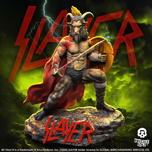 Knucklebonz Slayer Show No Mercy Minotaur 3D Vinyl Statue