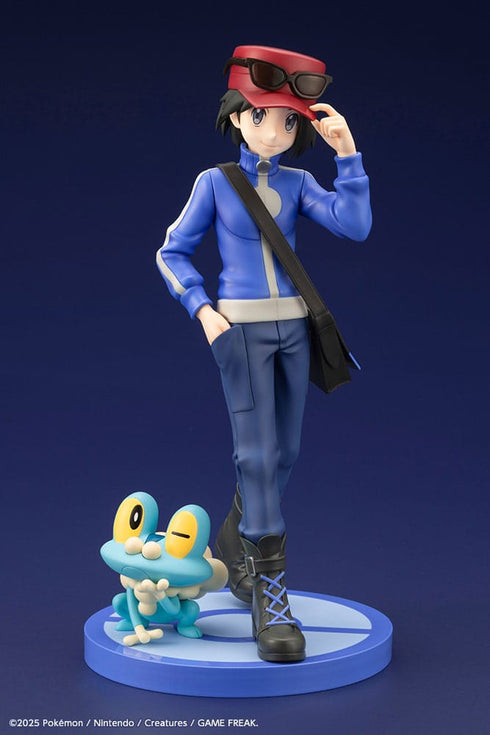 Kotobukiya Pokémon Calem & Froakie ARTFXJ 1/8 Statue