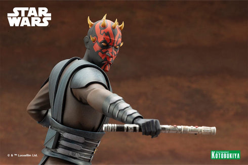 Kotobukiya Star Wars The Clone Wars Darth Maul ARTFX 1/7 Statue
