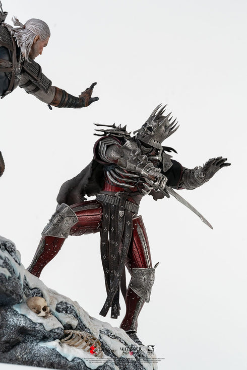 PUREARTS Geralt vs Eredin - The Witcher 3 Wild Hunt - 1/6 Scale Collectible Statue