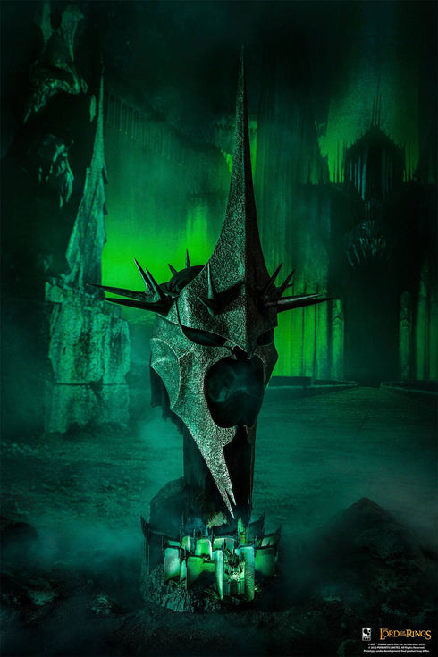 PUREARTS Witch-King of Angmar Mask - Lord of the Rings - 1/1 Scale Collectible Replica