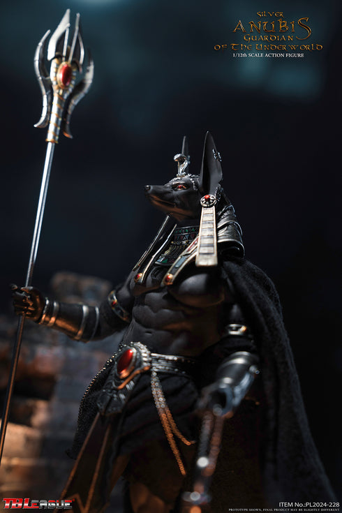 Phicen TBLeague Anubis Guardian of The Underworld (Silver) - 1/12 Scale Collectible Figure