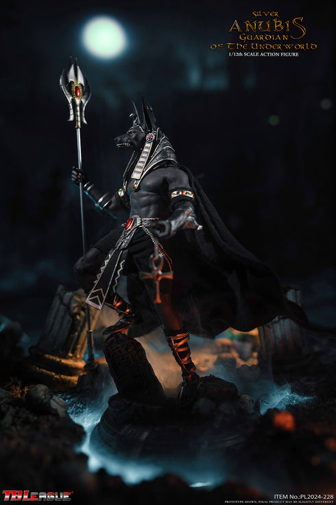 Phicen TBLeague Anubis Guardian of The Underworld (Silver) - 1/12 Scale Collectible Figure
