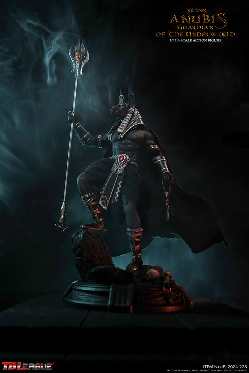 Phicen TBLeague Anubis Guardian of The Underworld (Silver) - 1/12 Scale Collectible Figure