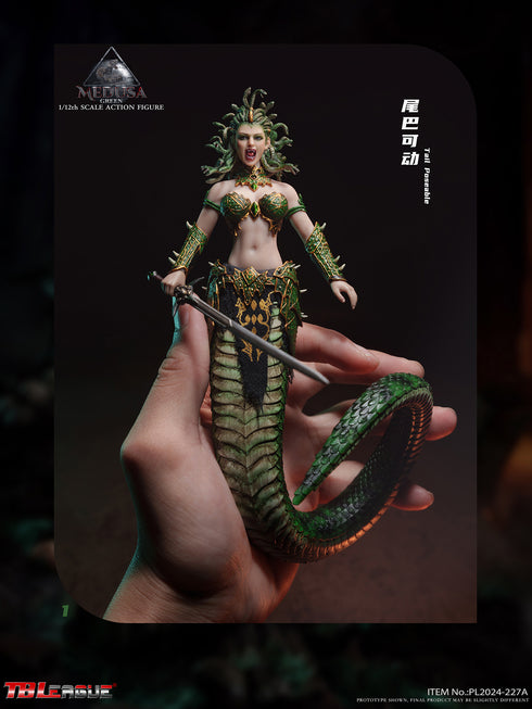 Phicen TBLeague Medusa - Green 1/12 Action Figure