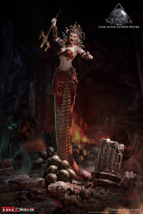 Phicen TBLeague Medusa (Red) - 1/12 Scale Collectible Figure