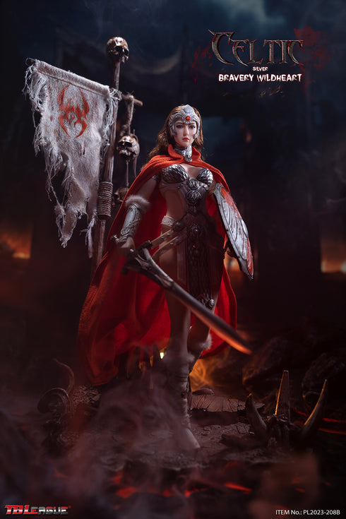 Phicen TBLeague Regal Celtic Bravery Wildheart - Silver 1/6 Action Figure