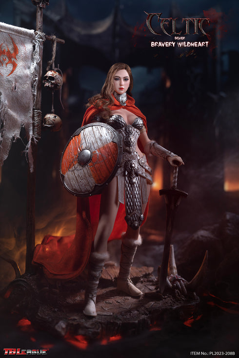 Phicen TBLeague Regal Celtic Bravery Wildheart - Silver 1/6 Action Figure