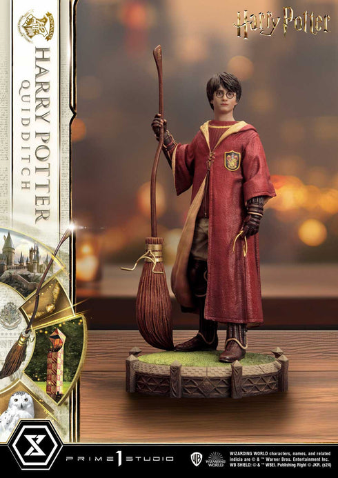 Prime 1 Studio Harry Potter Prime Collectibles Harry Potter Quidditch Edition 1/6 Statue
