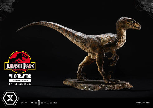 Prime 1 Studio Jurassic Park Velociraptor Closed Mouth Prime Collectibles 1/10 Statue
