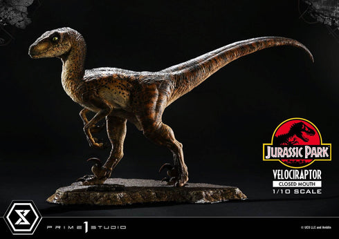Prime 1 Studio Jurassic Park Velociraptor Closed Mouth Prime Collectibles 1/10 Statue