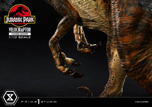 Prime 1 Studio Jurassic Park Velociraptor Closed Mouth Prime Collectibles 1/10 Statue