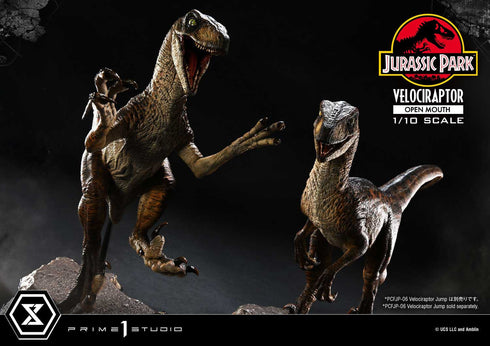 Prime 1 Studio Jurassic Park Velociraptor Open Mouth Prime Collectibles 1/10 Statue