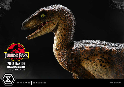 Prime 1 Studio Jurassic Park Velociraptor Open Mouth Prime Collectibles 1/10 Statue