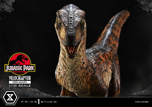 Prime 1 Studio Jurassic Park Velociraptor Open Mouth Prime Collectibles 1/10 Statue