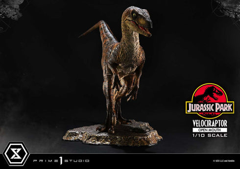 Prime 1 Studio Jurassic Park Velociraptor Open Mouth Prime Collectibles 1/10 Statue
