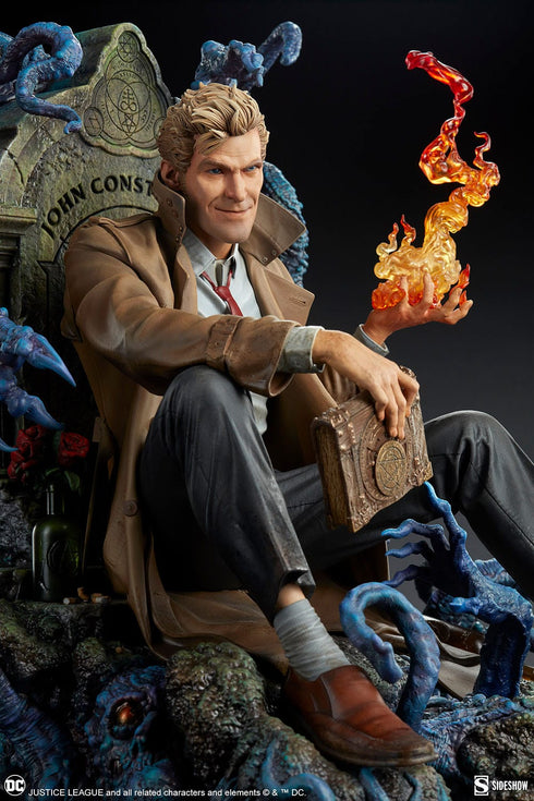 Sideshow Collectibles DC Comics John Constantine: Just Another Exorcism Hangover Premium Format Statue