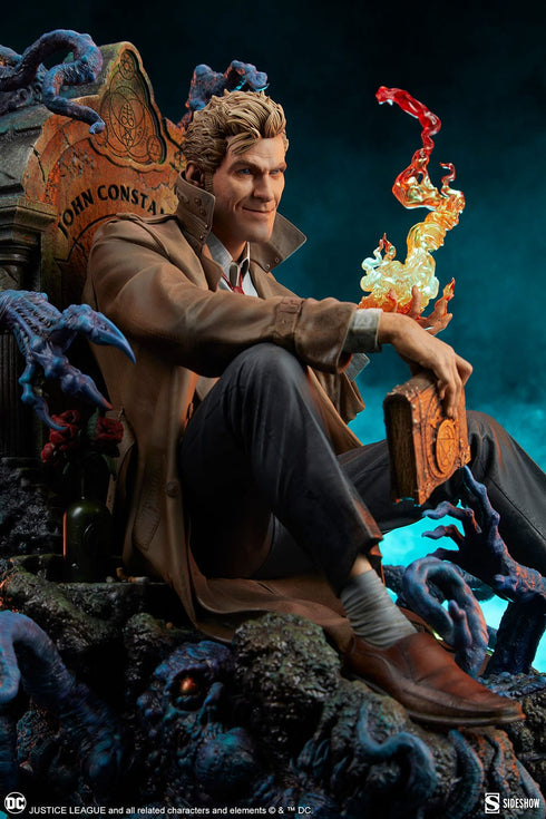 Sideshow Collectibles DC Comics John Constantine: Just Another Exorcism Hangover Premium Format Statue