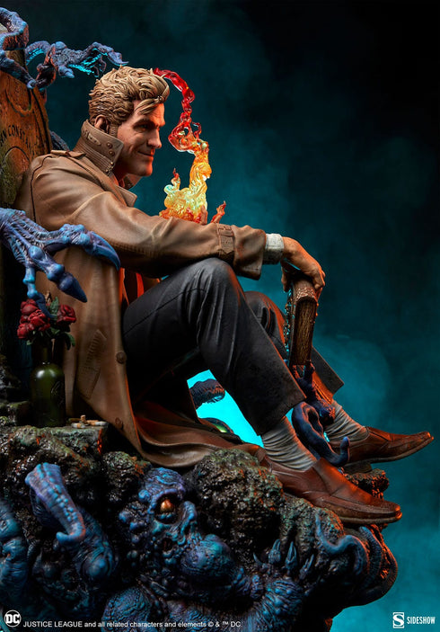 Sideshow Collectibles DC Comics John Constantine: Just Another Exorcism Hangover Premium Format Statue