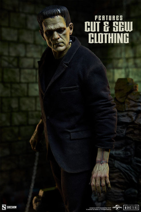 Sideshow Collectibles Frankenstein (Fabric Costume) - Universal Monsters - SS3008993 - Premium Format Collectible Statue