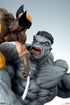 Sideshow Collectibles Marvel Grey Hulk vs Wolverine Statue