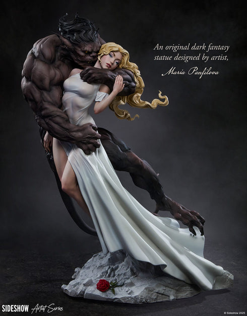 Sideshow Collectibles Original Artist Series Beauty and the Beast by Maria Panfilova Statue