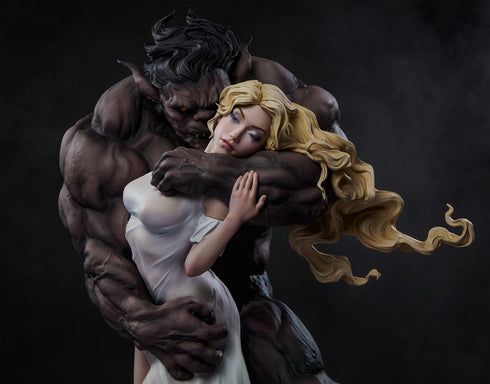 Sideshow Collectibles Original Artist Series Beauty and the Beast by Maria Panfilova Statue