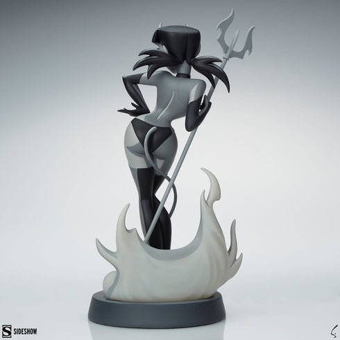 Sideshow Collectibles Original Artist Series Devil Girl (Black and White Variant) Statue