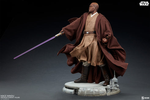 Sideshow Collectibles Star Wars Episode III Mace Windu Premium Format Figure 1/4 Statue