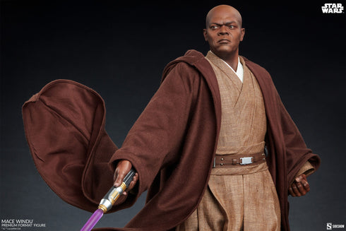 Sideshow Collectibles Star Wars Episode III Mace Windu Premium Format Figure 1/4 Statue
