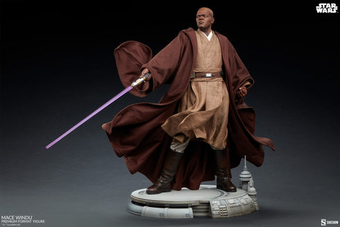 Sideshow Collectibles Star Wars Episode III Mace Windu Premium Format Figure 1/4 Statue