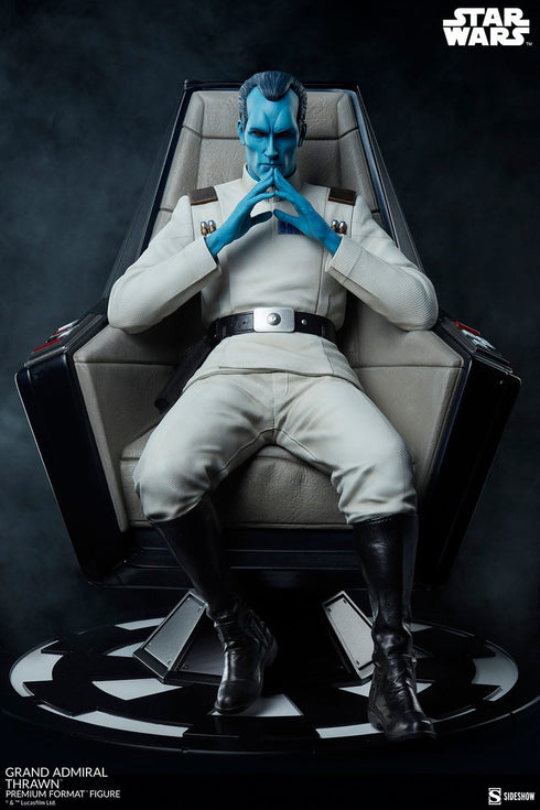 Sideshow Collectibles Star Wars Grand Admiral Thrawn Premium Format 1/4 Statue