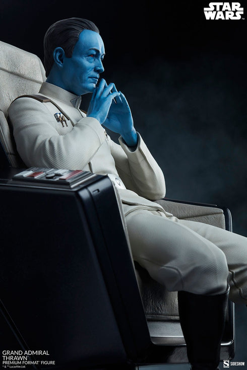 Sideshow Collectibles Star Wars Grand Admiral Thrawn Premium Format 1/4 Statue