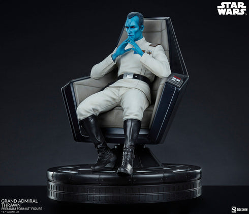 Sideshow Collectibles Star Wars Grand Admiral Thrawn Premium Format 1/4 Statue