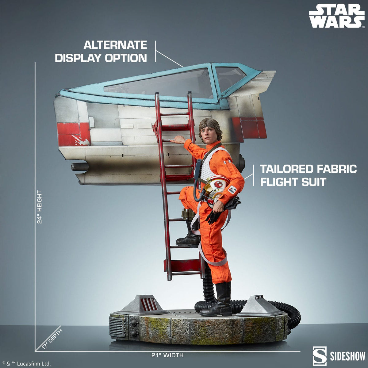 Figurine Star Wars – X-wing Fighter De Luke Skywalker – Hasbro 2002 – Scellée