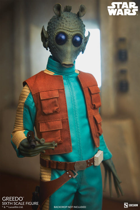 Sideshow Collectibles Star Wars Scum & Villainy Greedo 1/6 Action Figure